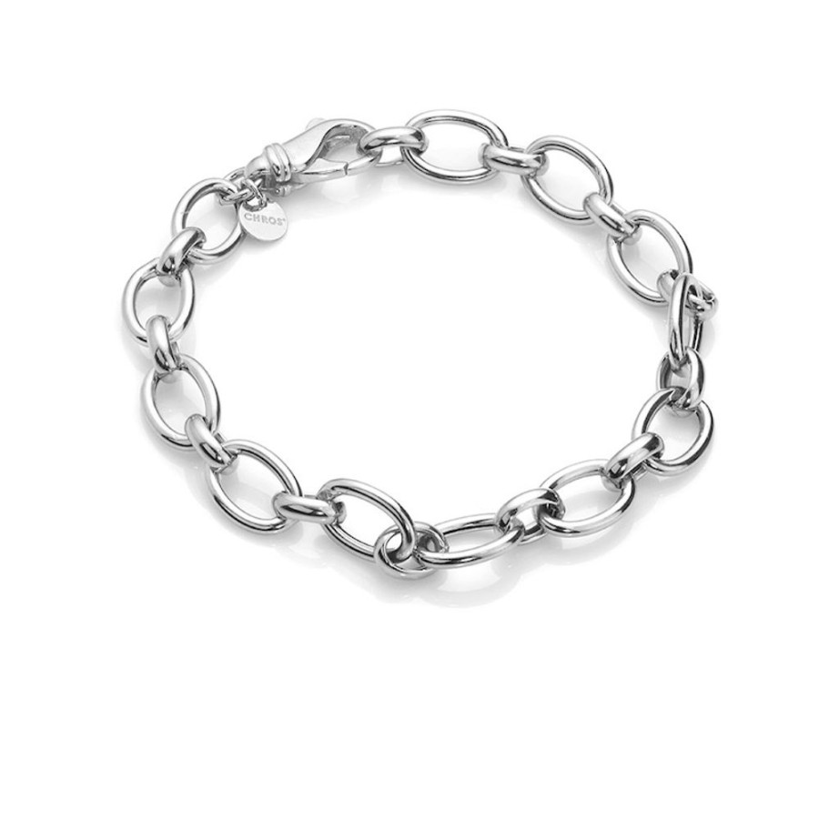 Norah - Armband Feminin Modell I Rhodierat Silver 18 Cm | CHROS Online