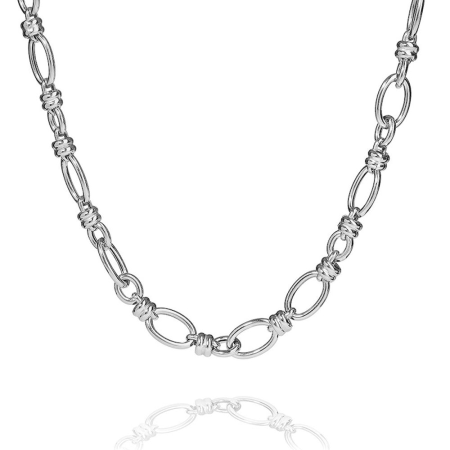 Cocktail - Halsband Fashion Design I Rhodierat Silver 50 Cm | CHROS Hot