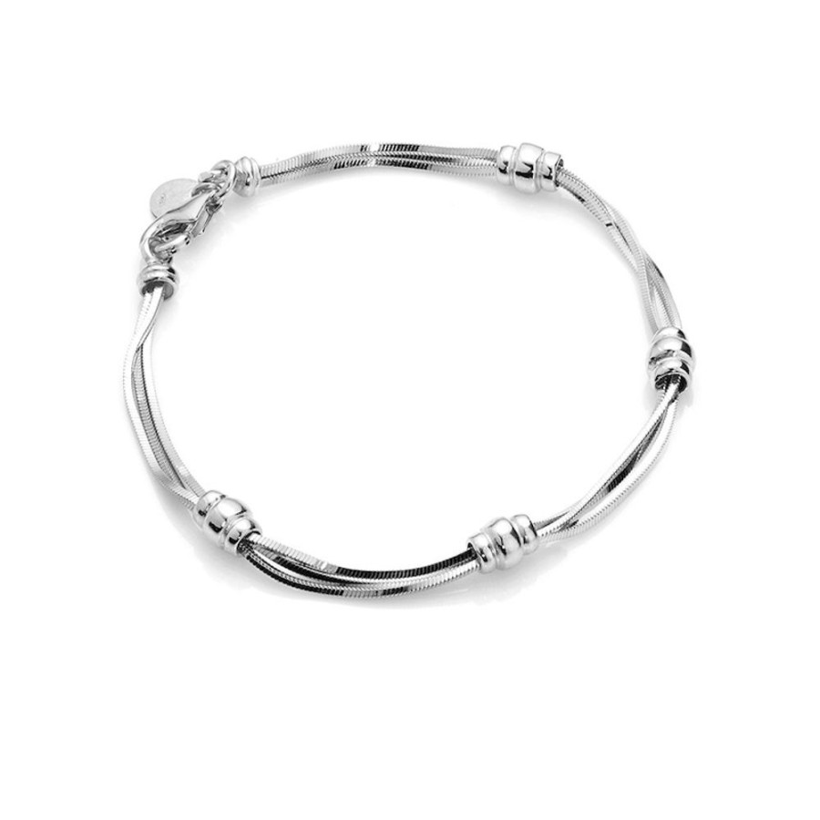 Mickelina - Armband Fantasikedja Rhodierat Silver 18 Cm | CHROS Best